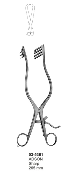 Self-Retaining Laminectomy Retractors